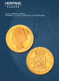 Foto voor Internationale Heritage Auctions Europe muntenveiling 11 t/m 16 november 2024